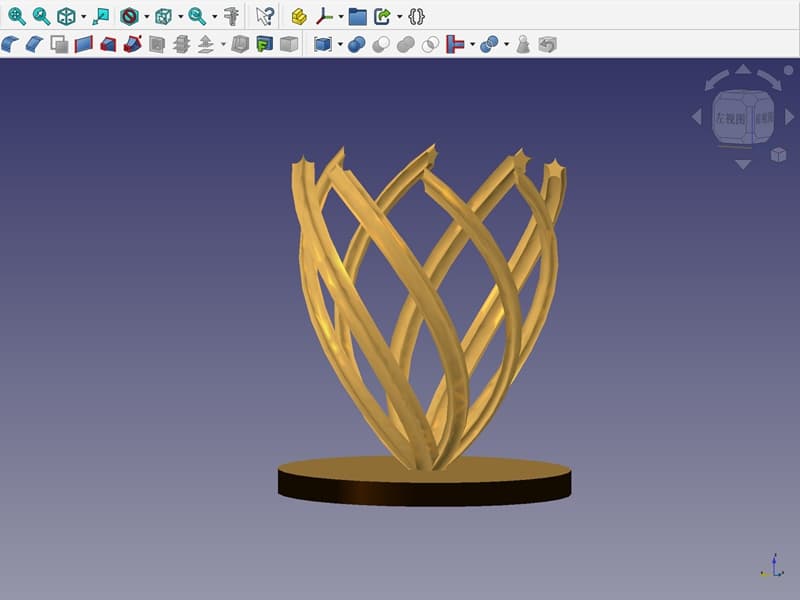 定制机械零件3D CAD模型渲染图